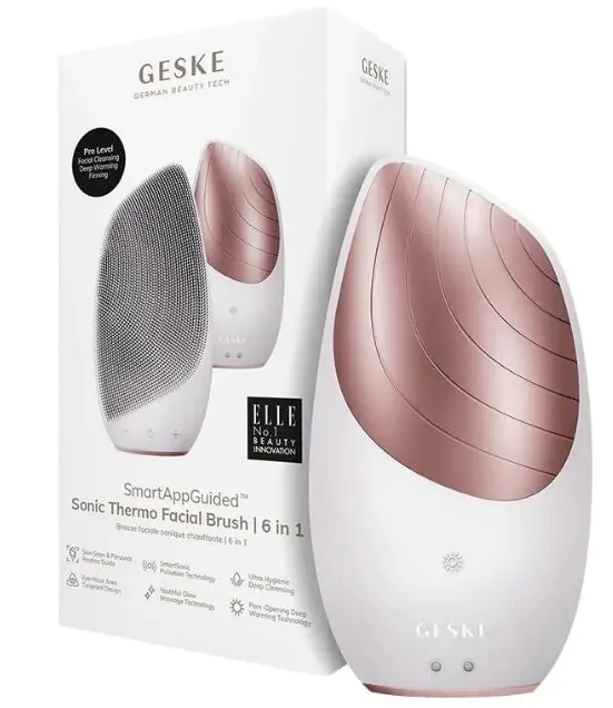 Geske Sonic Thermo četka za lice 6u1 Starlight Sonic termo četka za lice