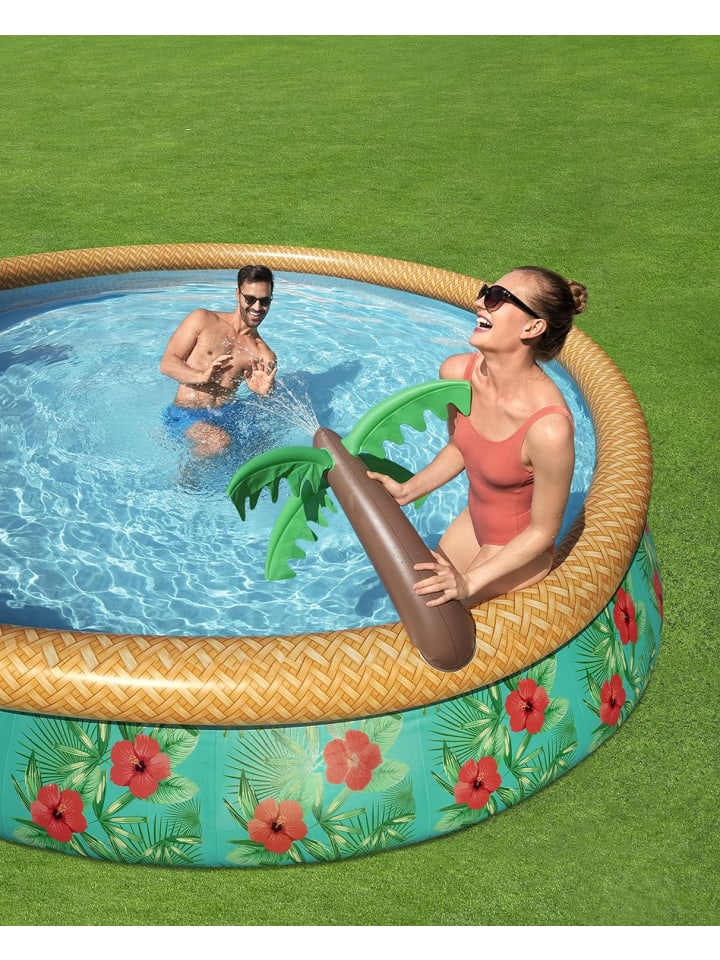 Bestway Fast Set Pool - Paradise Palms (457x84cm) inkl. Filterpumpe in mehrfarbig günstig kaufen onesize