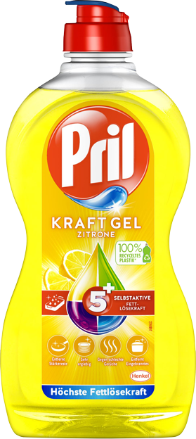 Pril Geschirrspülmittel Kraft Gel Zitrone