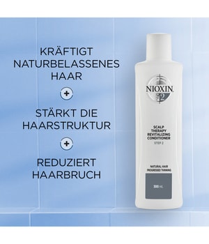 Nioxin System 2 Naturbelassenes Haar - Sichtbar Dünner Werdendes Haar Conditioner 300 ml