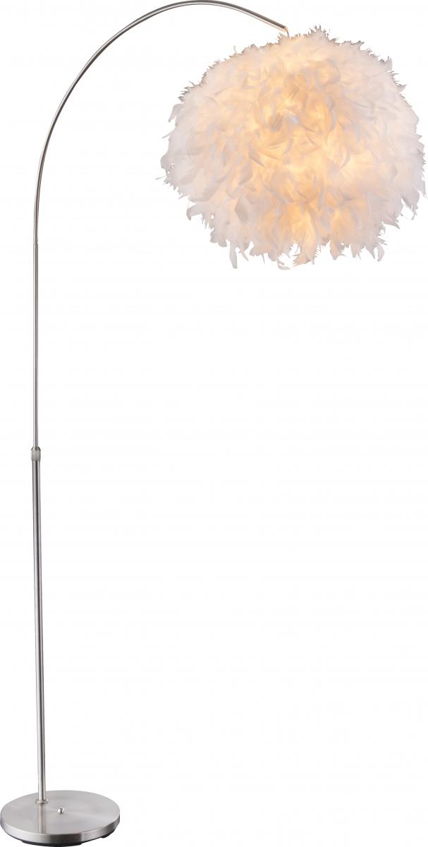 Globo Lighting - KATUNGA - Stehleuchte Metall Nickel matt, 1x E27