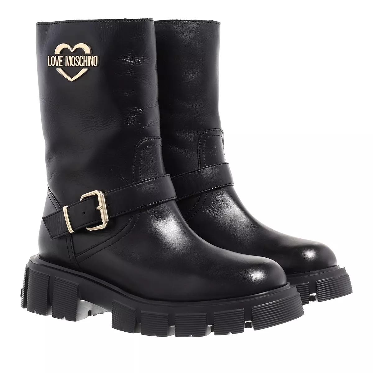 MOSCHINO Stiefeletten schwarz Stiefel