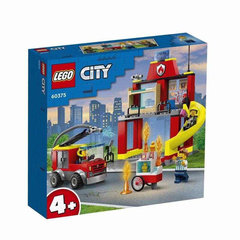 60375 La caserne et le camion des pompiers LEGO City