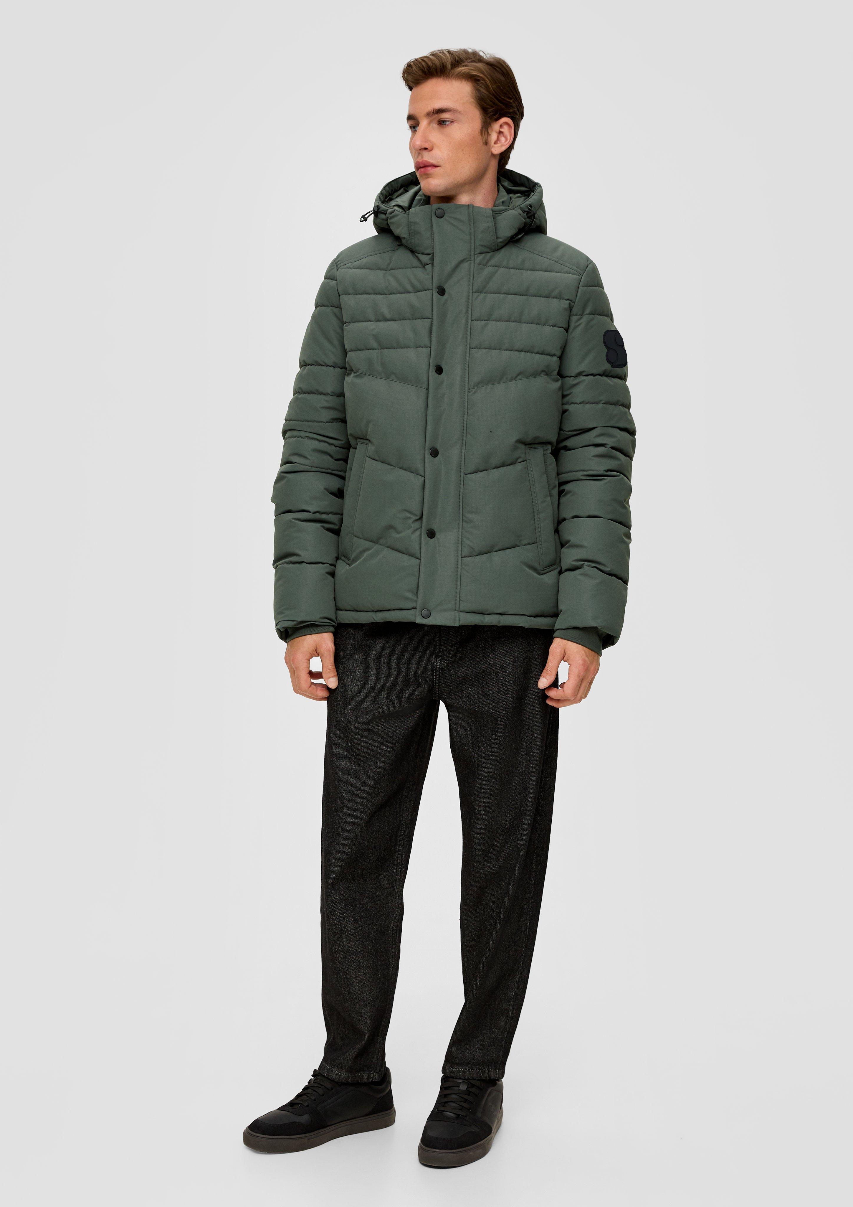 Steppjacke mit abnehmbarer Kapuze  2131769-7909