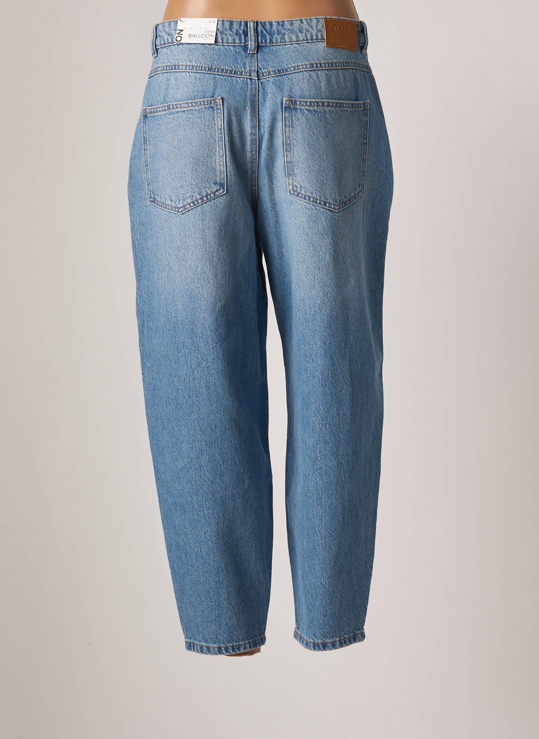 Only Jeans Coupe Droite Femme couleur bleu
