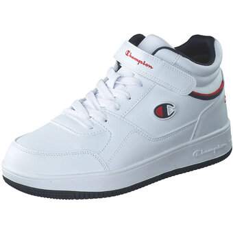 Champion Rebound Vintage Mid Sneaker in weiß