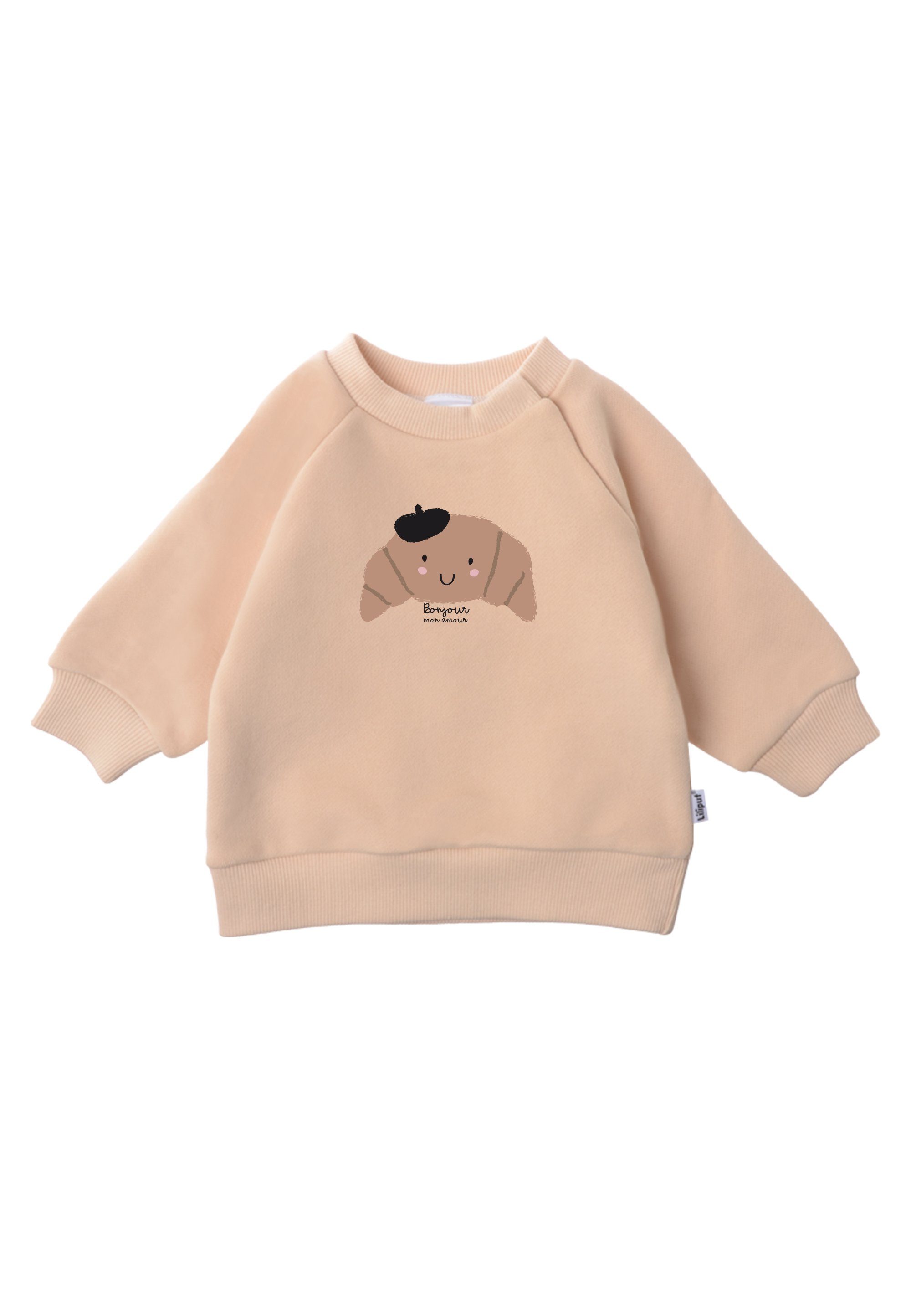 Liliput Sweatshirt Croissant mit Rundhalsausschnitt