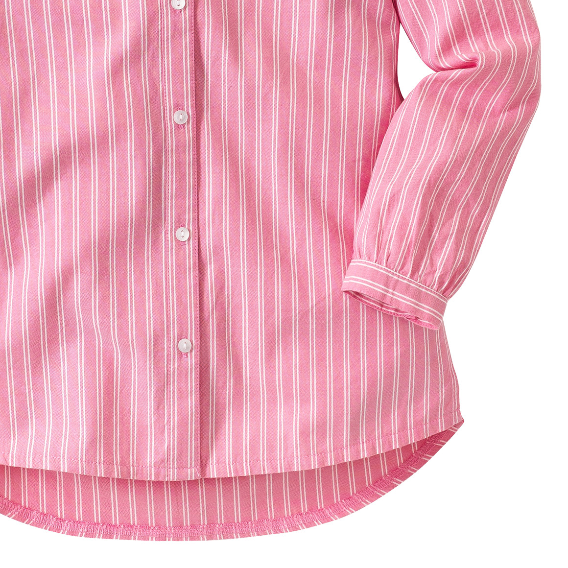 Mädchen Bluse in Hemd-Optik