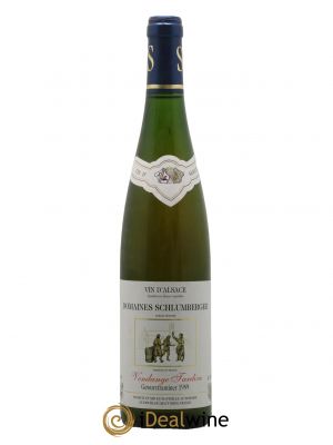 Gewurztraminer Vendanges Tardives Domaines Schlumberger 1989 - Lot de 1 Bouteille