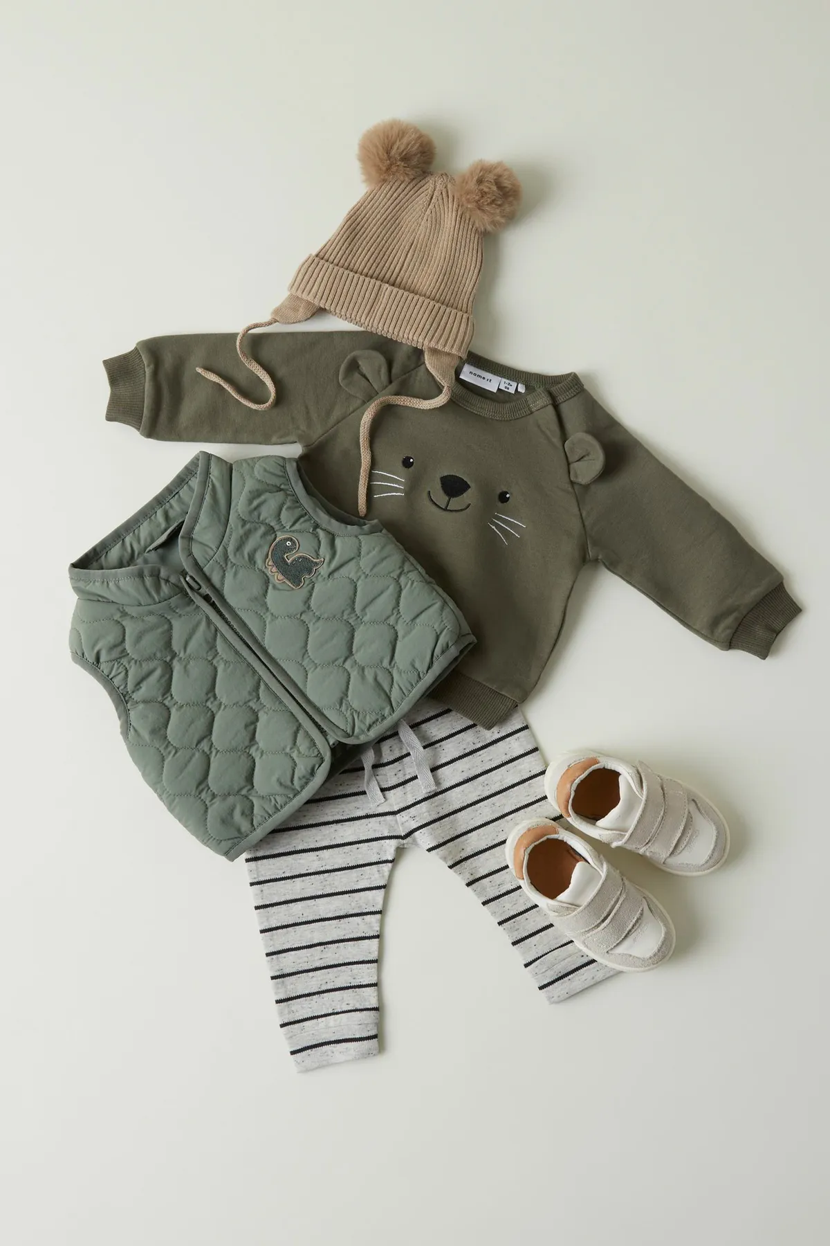 name ıt  Baby-Body - Beige - Figurbetont