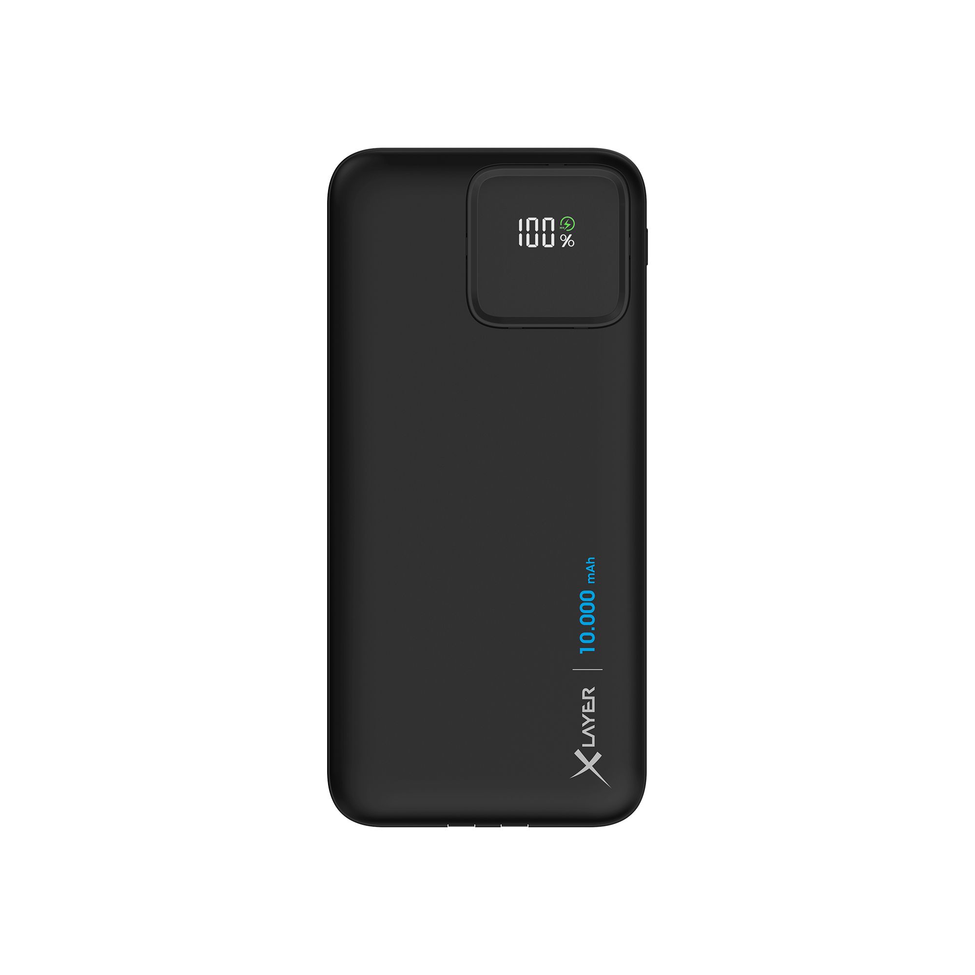 XLayer 10.000 mAh Powerbank mit 2 Kabel