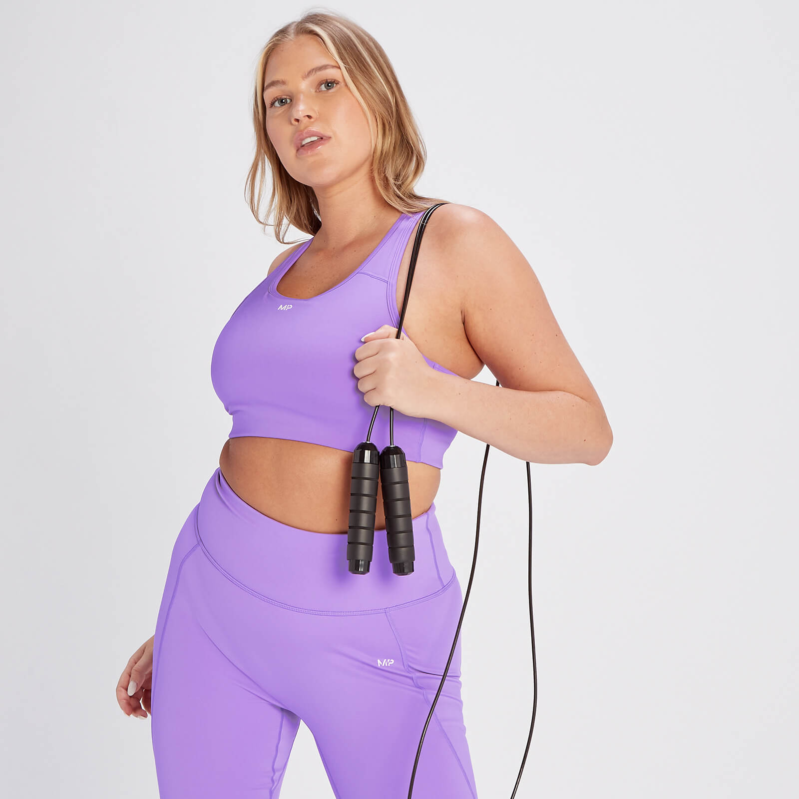Brassière de sport MP Tempo pour femmes – Lavande foncé