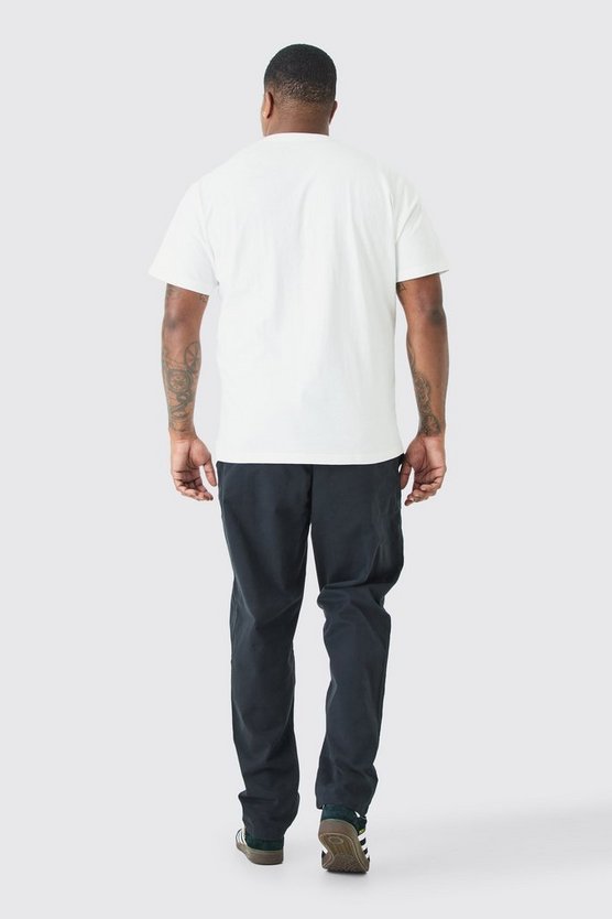 Plus Slim-Fit Chino-Hose