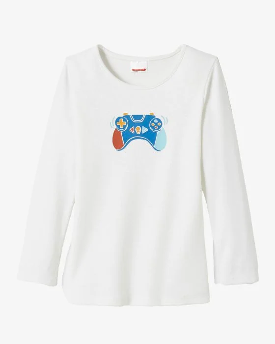 T-shirts mixte enfant sérigraphiés Thermolactyl