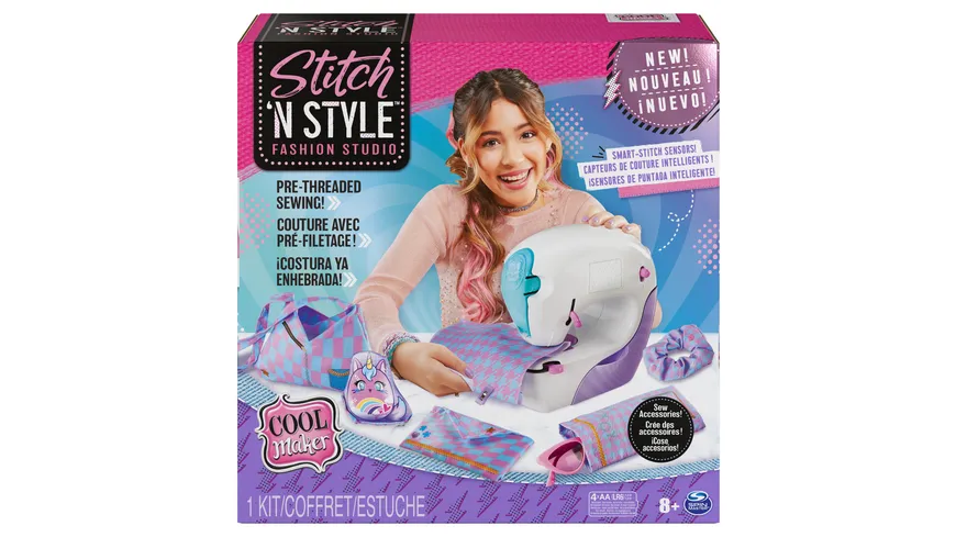 Spin Master - Cool Maker Stitch n Style Nähmaschine
