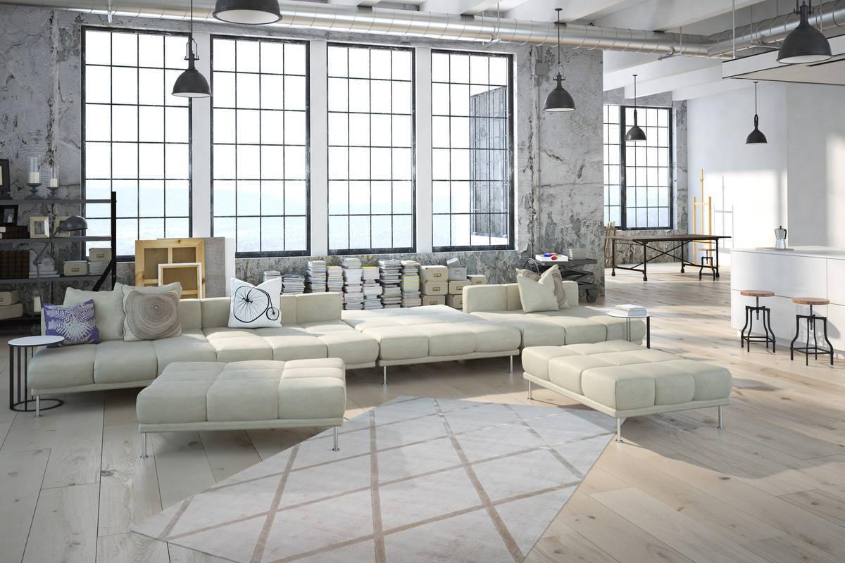Kayoom Luxury 210 Elfenbein / Taupe 160cm x 230cm