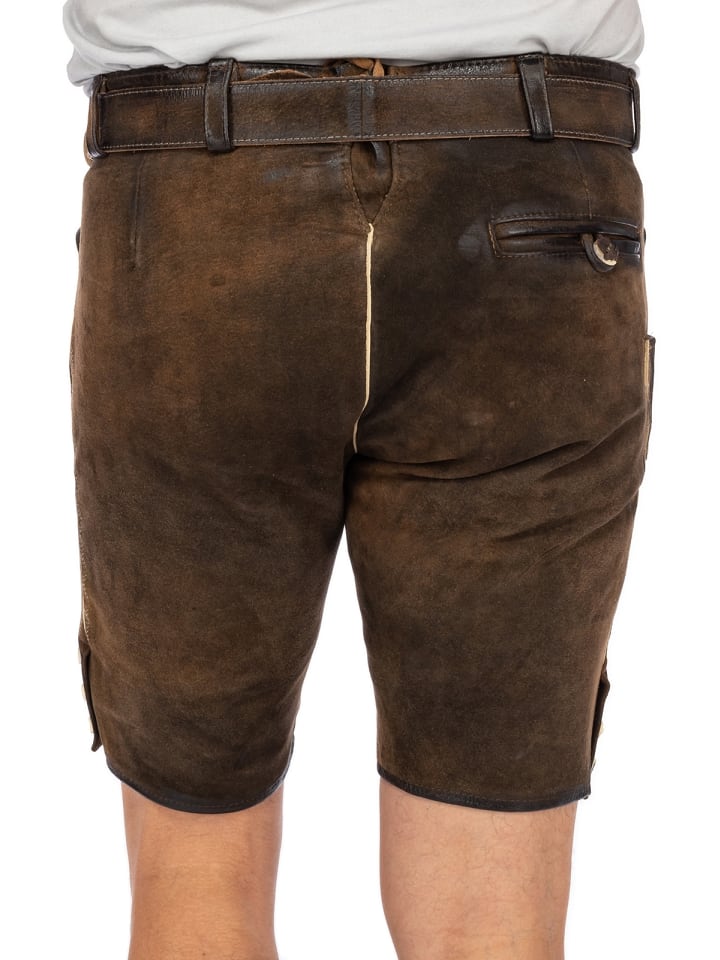 MADDOX Lederhose FAELO in braun günstig kaufen