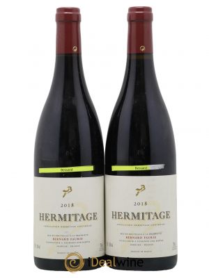 Hermitage Les Bessards (capsule rouge) Bernard Faurie  2018 - Lot de 2 Bouteilles