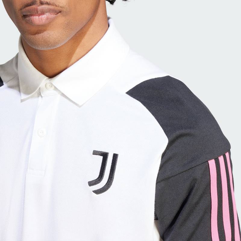 adidas Juventus Turin Tiro 23 Cotton Poloshirt Langarmshirt Herren