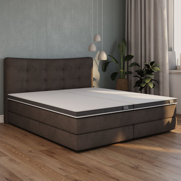 Matratzen-Topper Luxe mit Gel-Active-Schaum, 90 x 200 cm