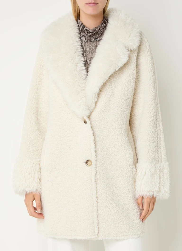 Cappotto reversibile in pelliccia sintetica Beaumont Andie