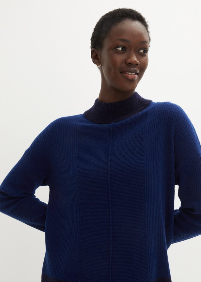 Wollpullover mit Good Cashmere Standard®-Anteil