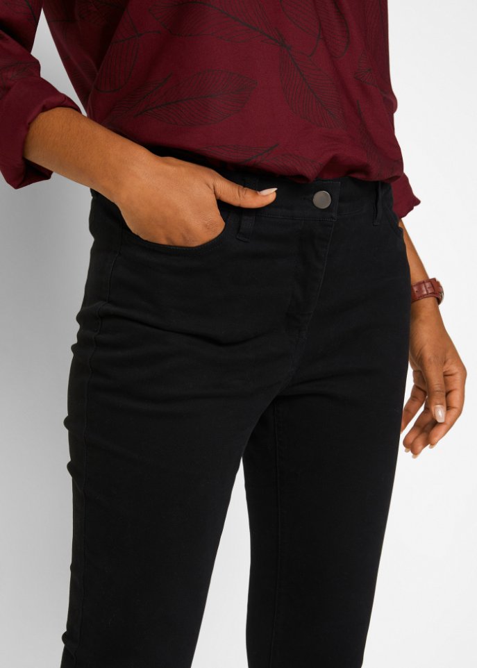 Mega-Stretch-Jeans mit Komfortbund, Slim Fit