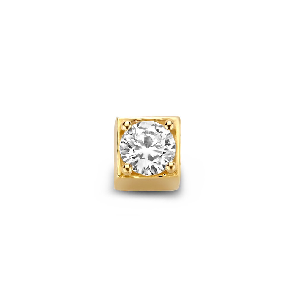 Isabel Bernard Le Carré Charm - Or 585 / Or 14 carats Bijoux