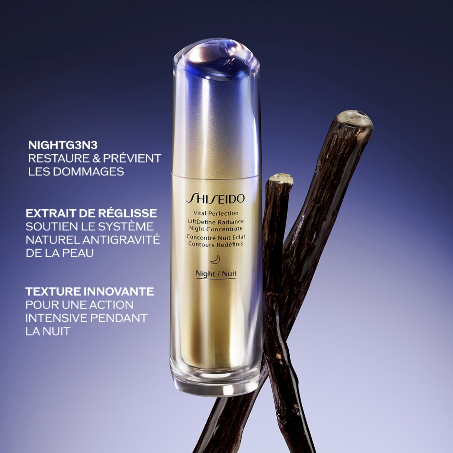 Shiseido Night Concentrate for Redefinited Contours