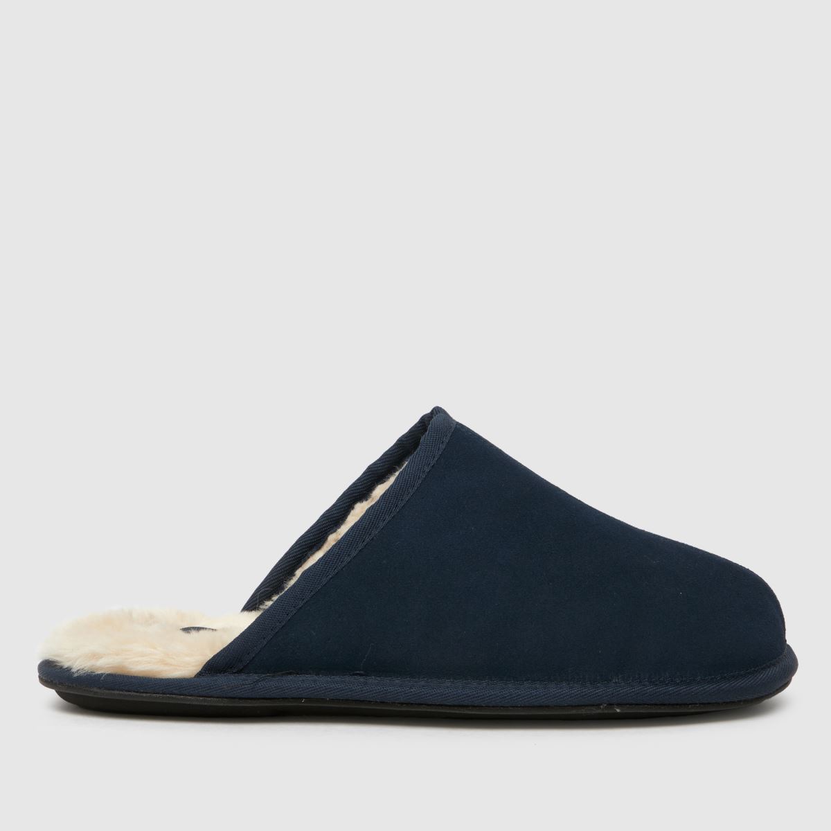 Schuh Simon Mule-tofflor i marinblått