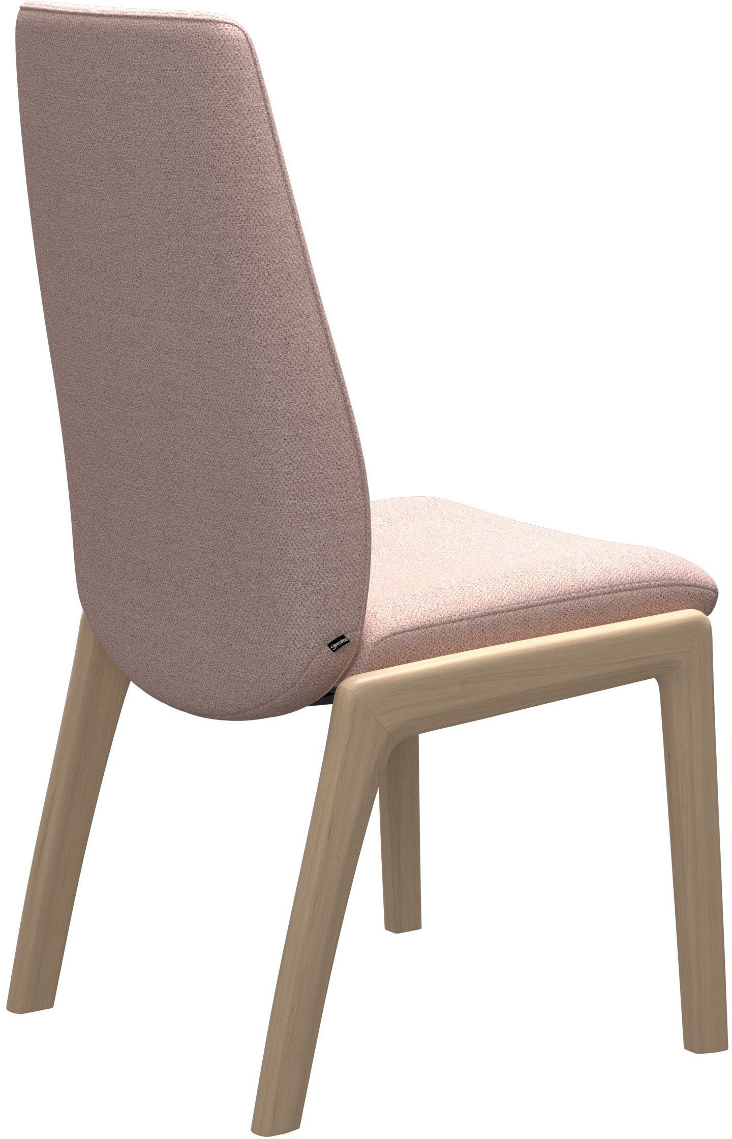 Stressless® Polsterstuhl Laurel, High Back, Größe L, mit abgerundeten Beinen in Eiche gekalkt
