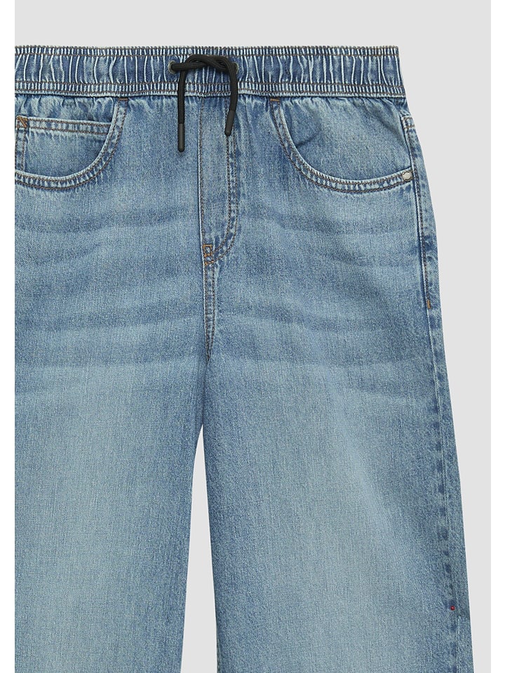 s.Oliver Jeans-Hose lang in Blau günstig kaufen