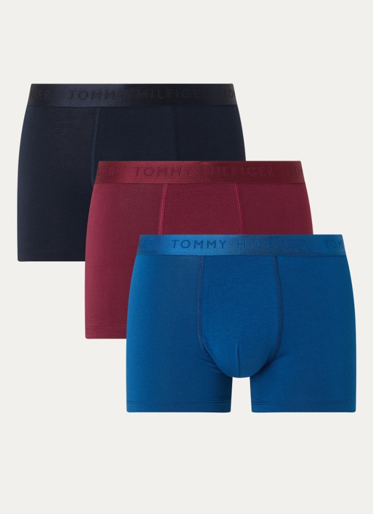 Boxers Tommy Hilfiger Everyday Luxury avec bande logotée, lot de 3