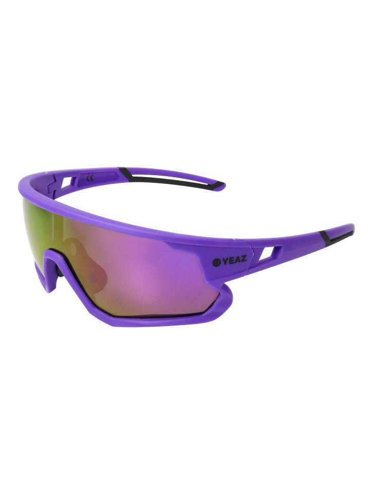 YEAZ SUNRISE Sport-Sonnenbrille Blue-Magenta/Purple in lila günstig kaufen onesize