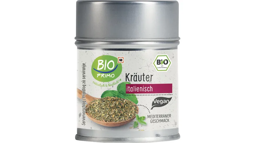 BIO PRIMO Bio Gewürz Italienische Kräuter 18 g