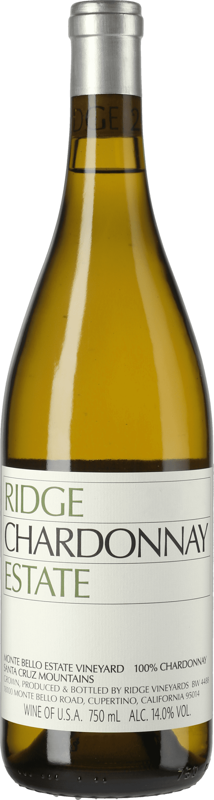 Ridge: Estate Chardonnay Santa Cruz 2021