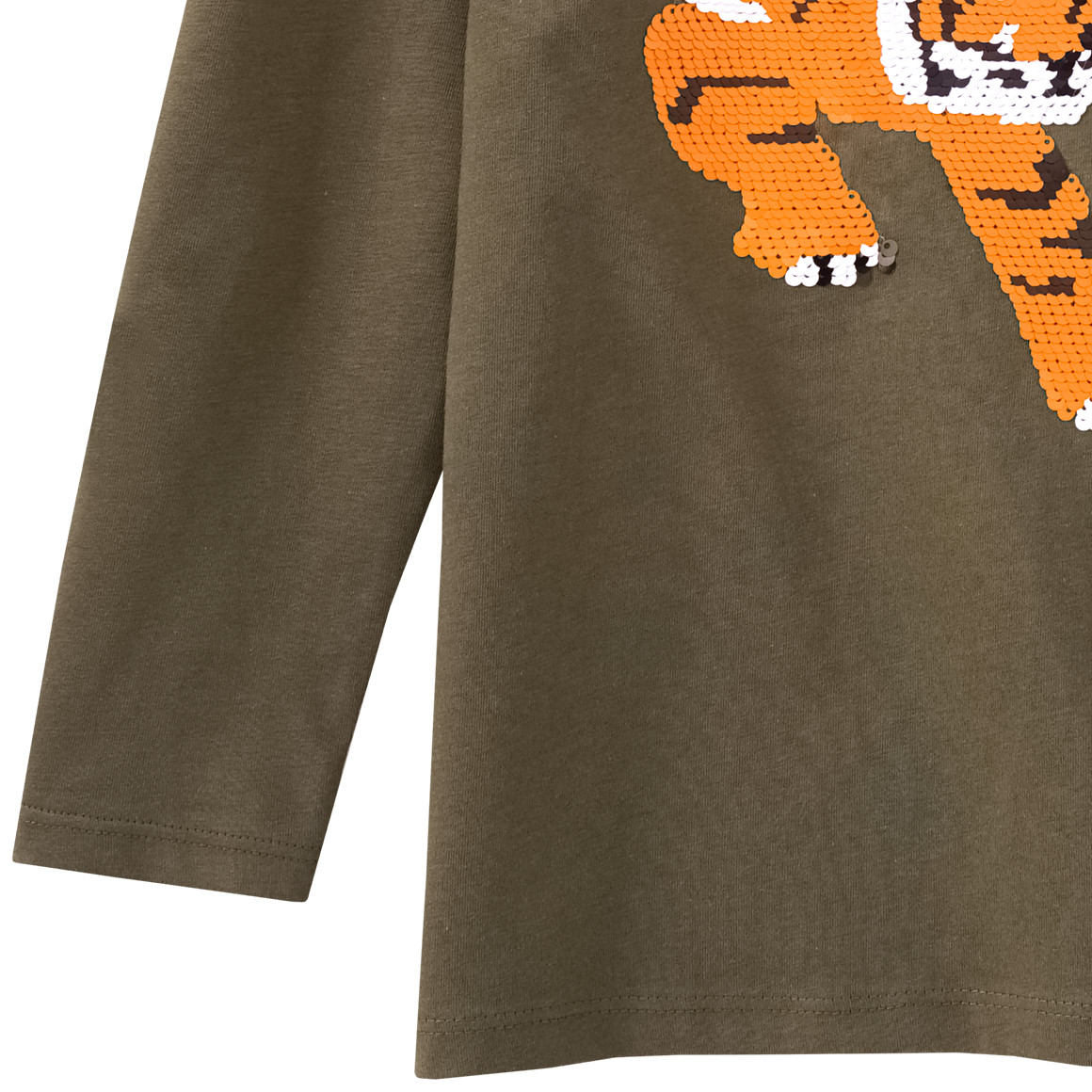 Jungen Langarmshirt mit Wendepailletten