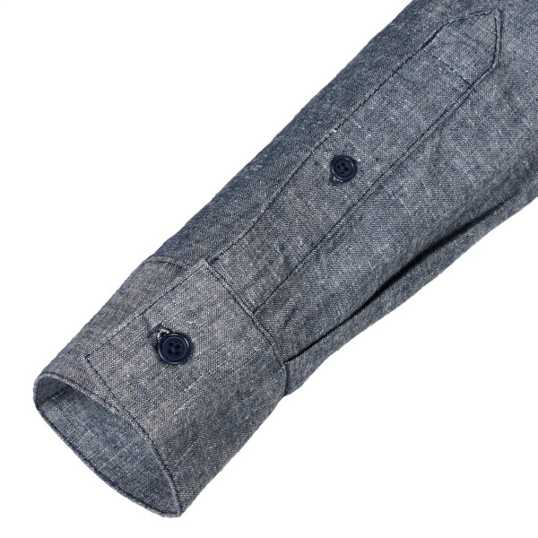 M HEMP BUTTON FRONT SHIRT Herren - Outdoor Hemd