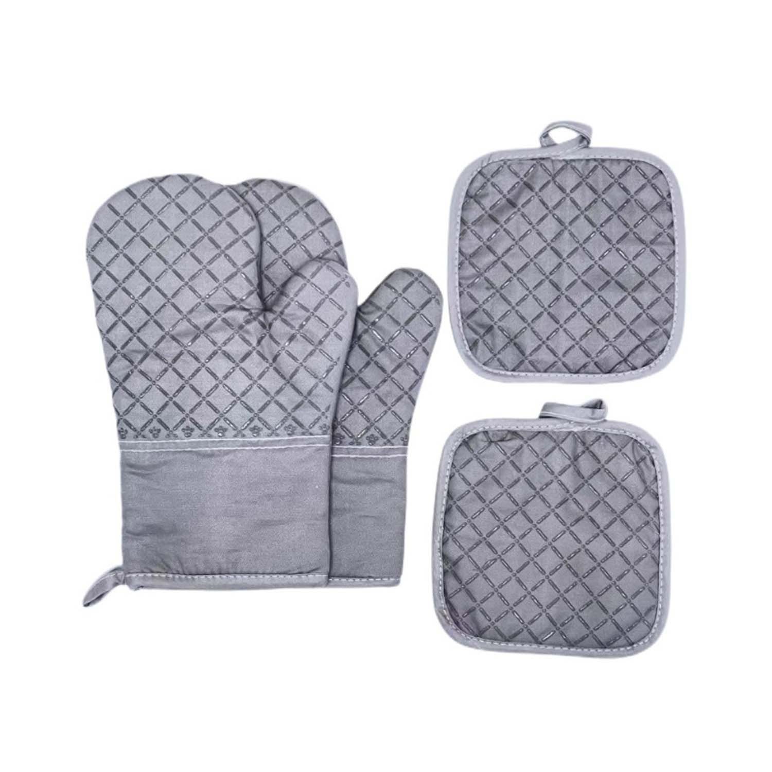 aikidio Topflappen Ofenhandschuhe Topflappen,Topflappen Handschuh Topfhandschuhe, (2-tlg)