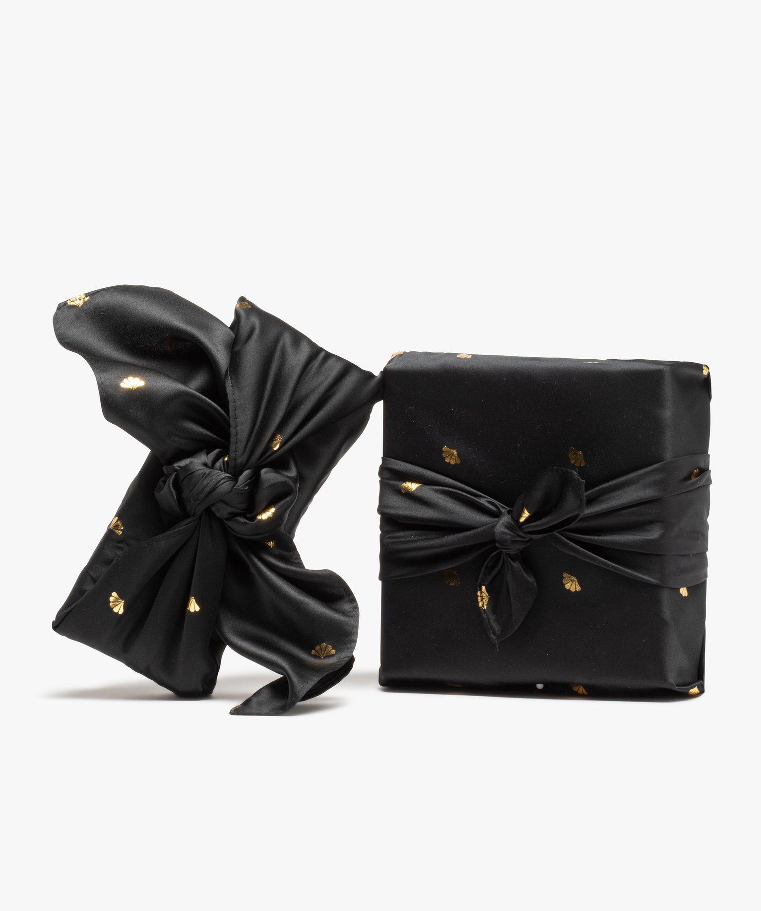 Foulard femme - Emballage cadeau - Furoshiki motifs scintill... noir | GEMO
