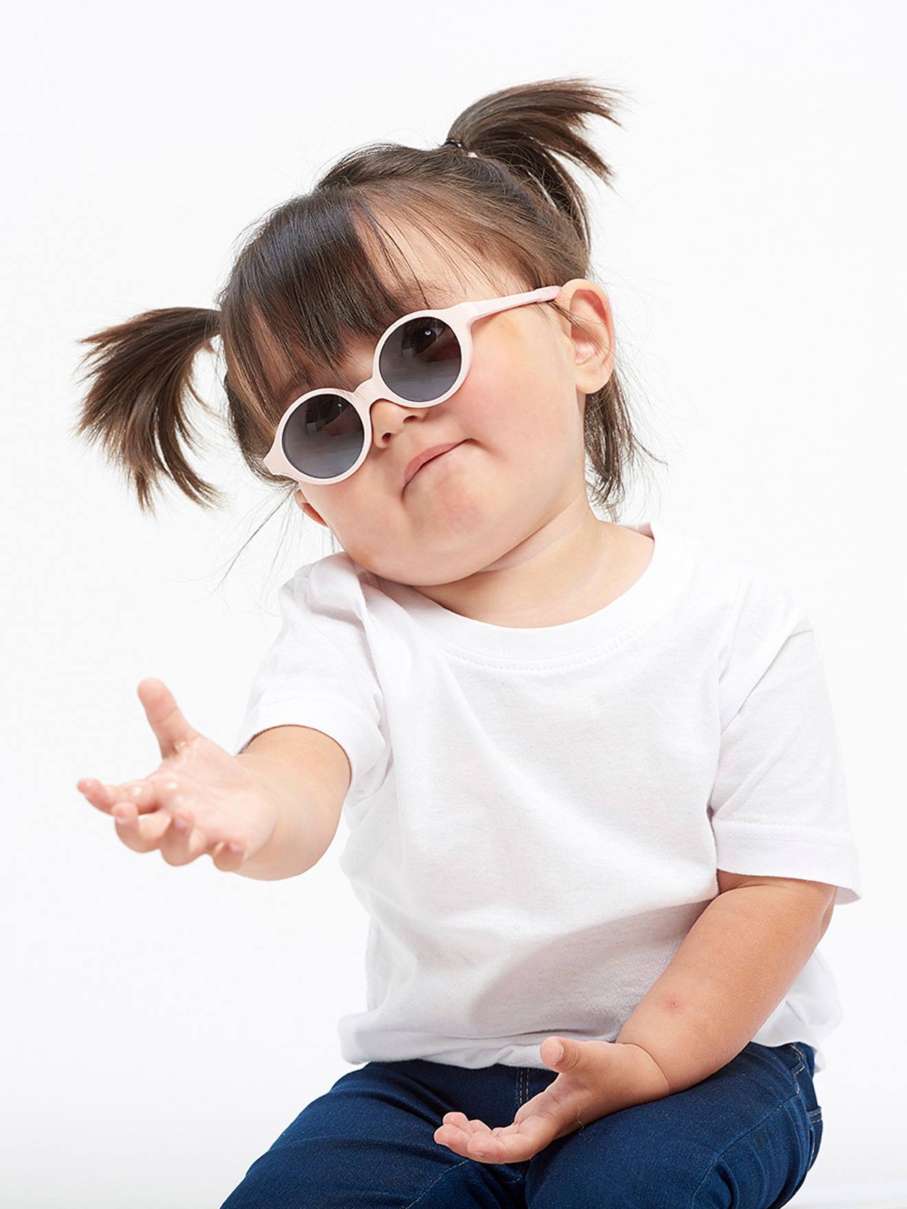 Lunettes de soleil BEABA pour enfant de 9 à 24 mois noir moyen uni