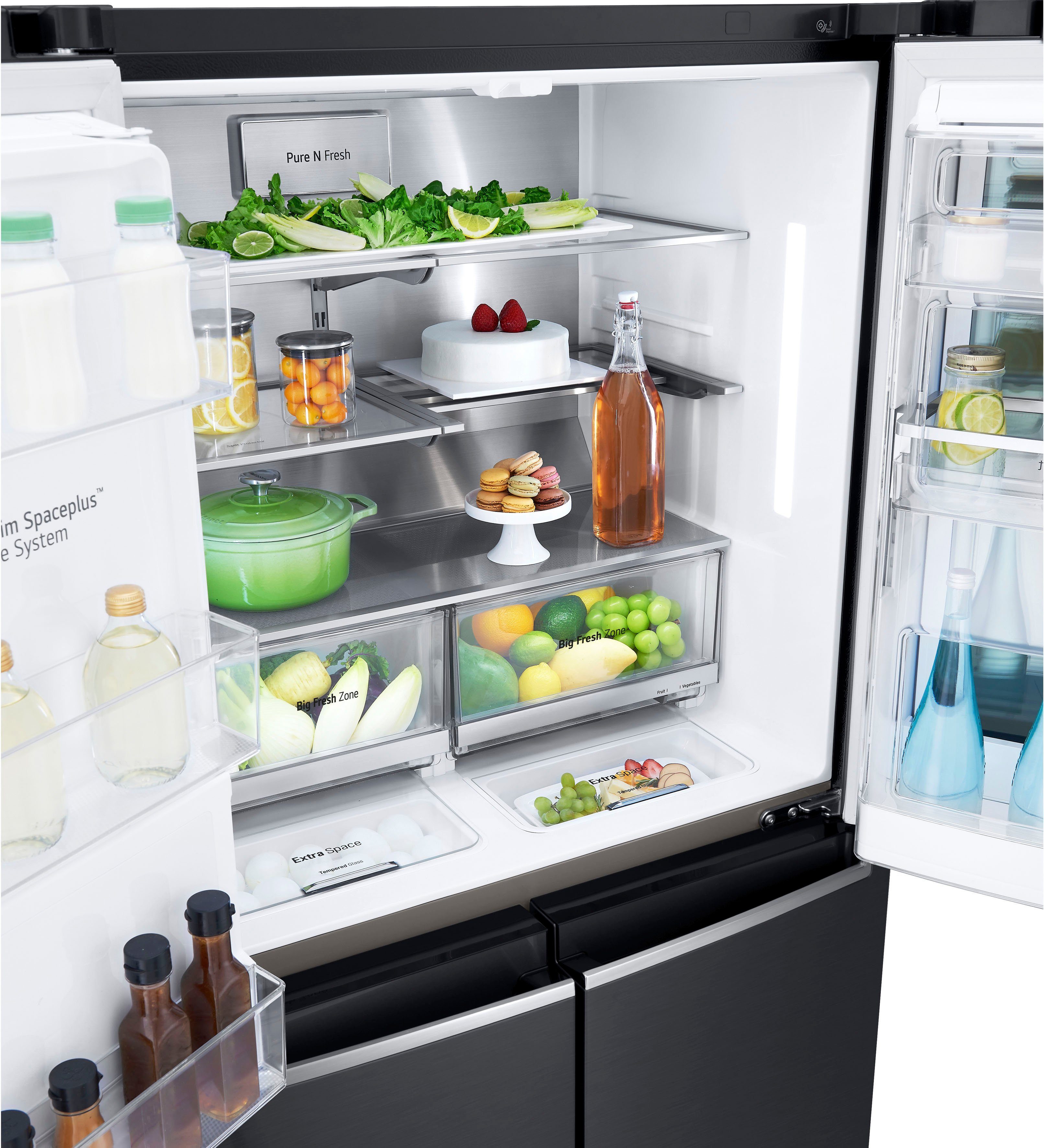 LG Multi Door GMX945MC9F, 179,3 cm hoch, 91,2 cm breit