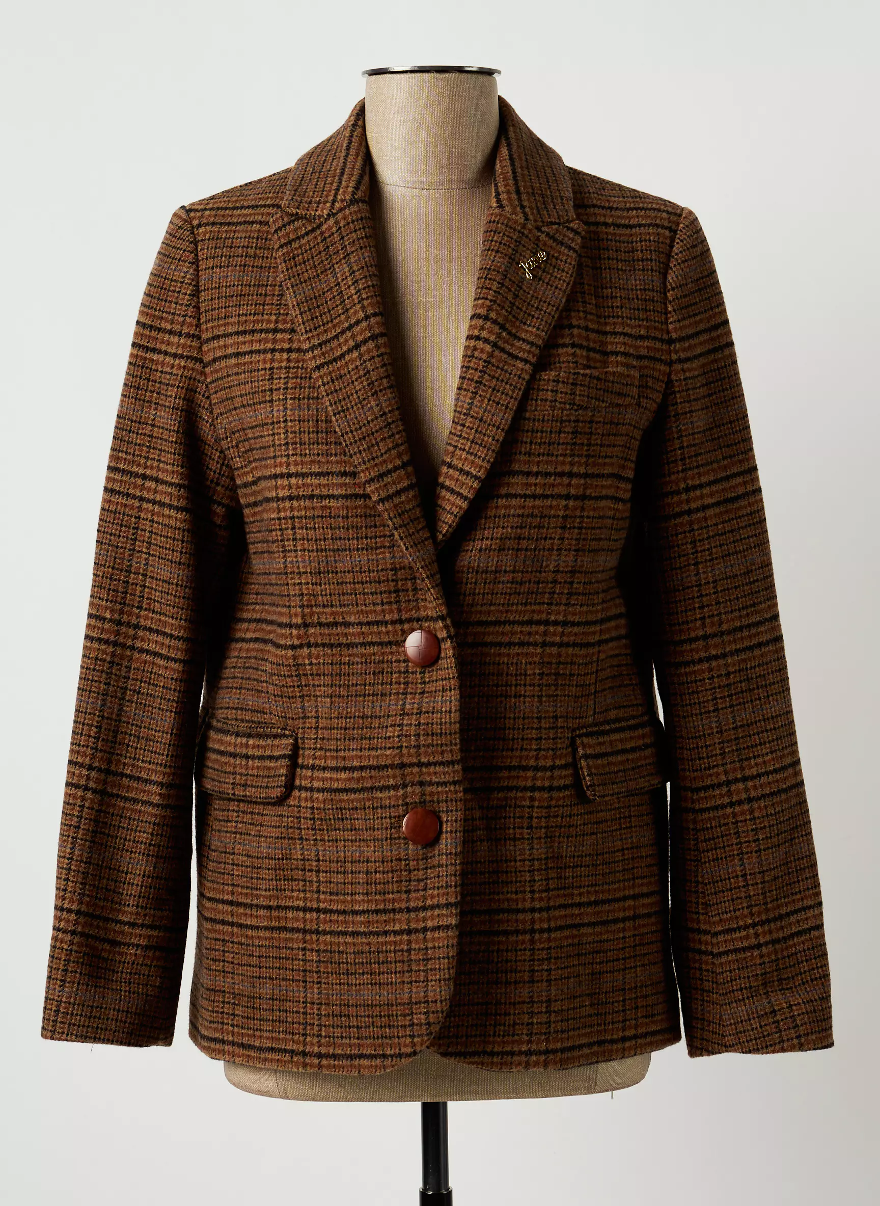 Jane Blue Blazers Femme couleur marron
