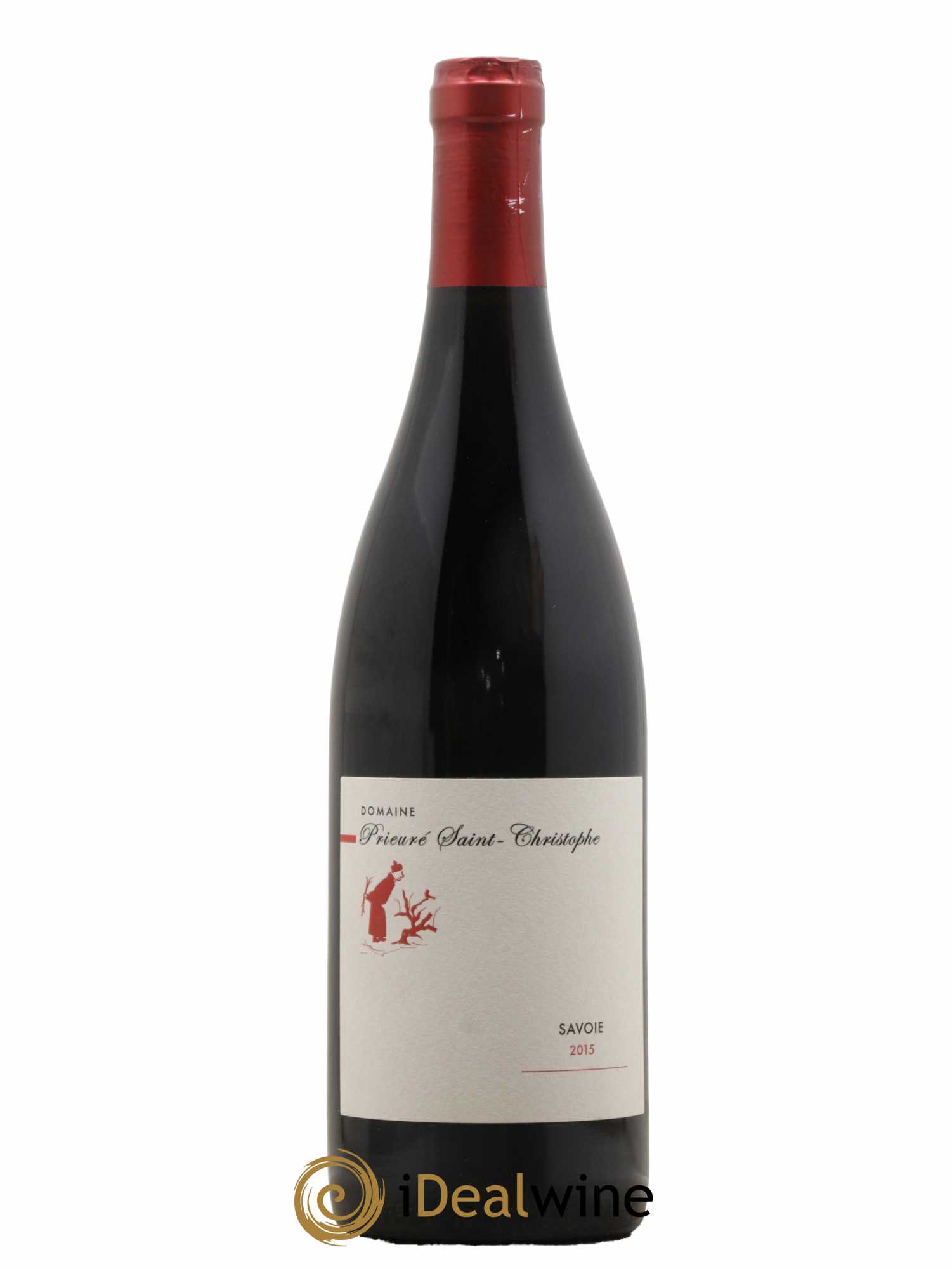 Vin de Savoie Mondeuse Prieuré st Christophe Giachino 2015 - Lot de 1 Bouteille