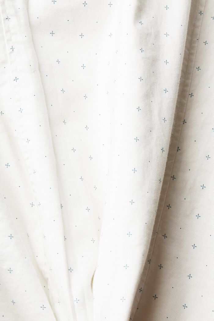 Button-Down-Hemd mit Micro-Print