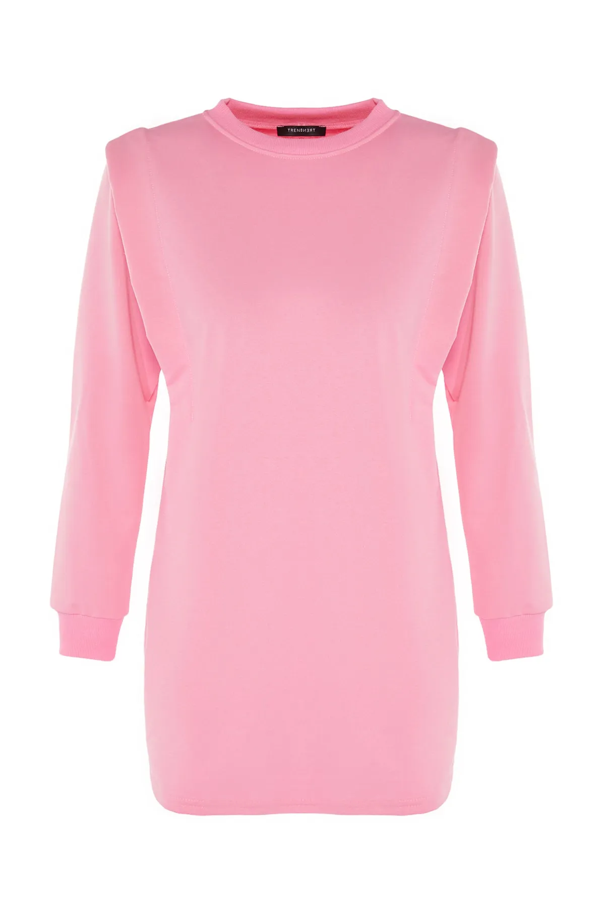 Trendyol Modest  Rosa gepolstertes Strick-Sweatshirt TCTAW23TW00250
