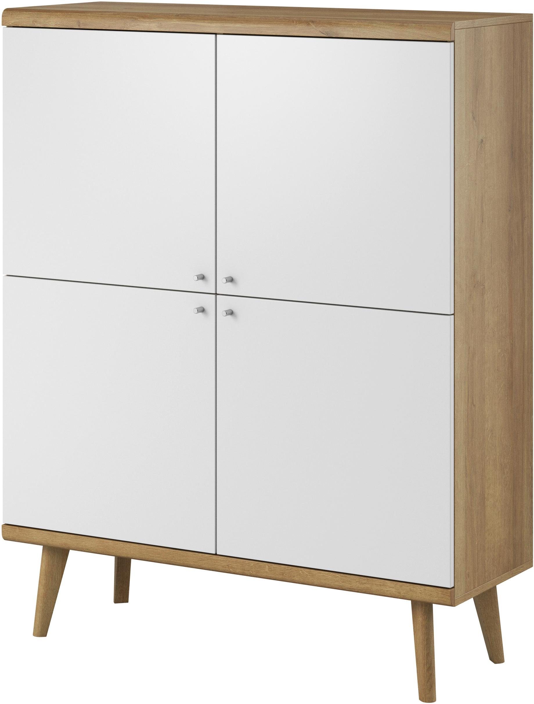 andas Highboard Merle, Scandi Design, Breite 107 cm, aus der freundin Home Collection