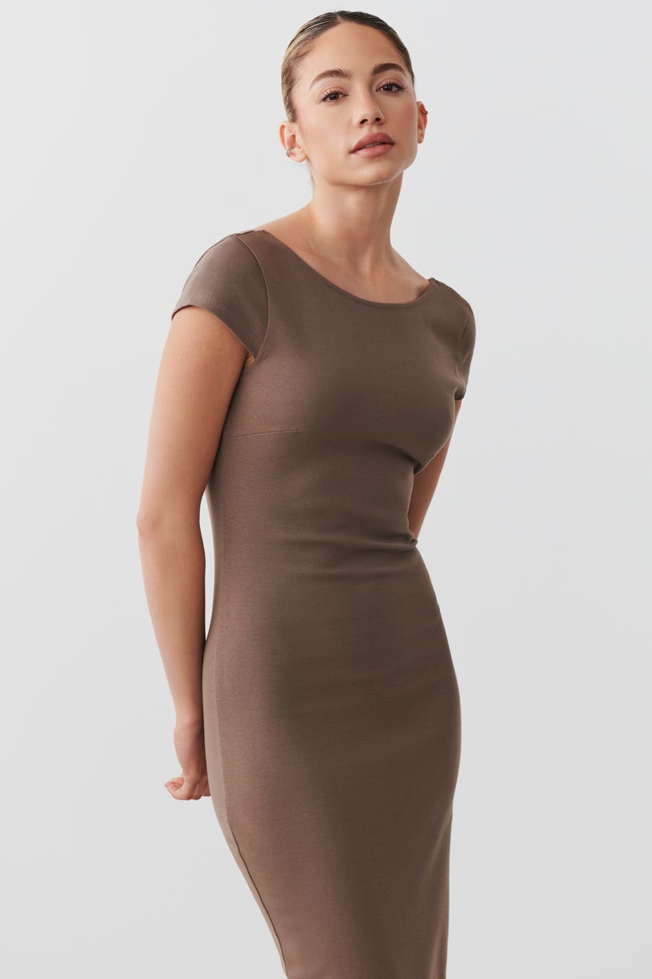 Low back dress