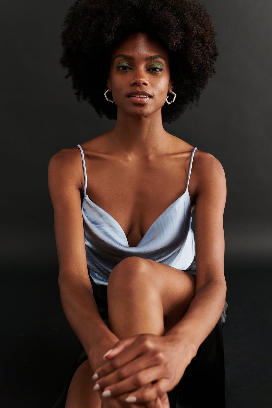 Sandra cowlneck singlet