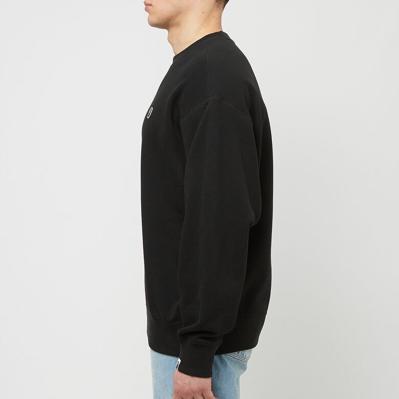 A Bathing Ape Head One Point Crewneck black